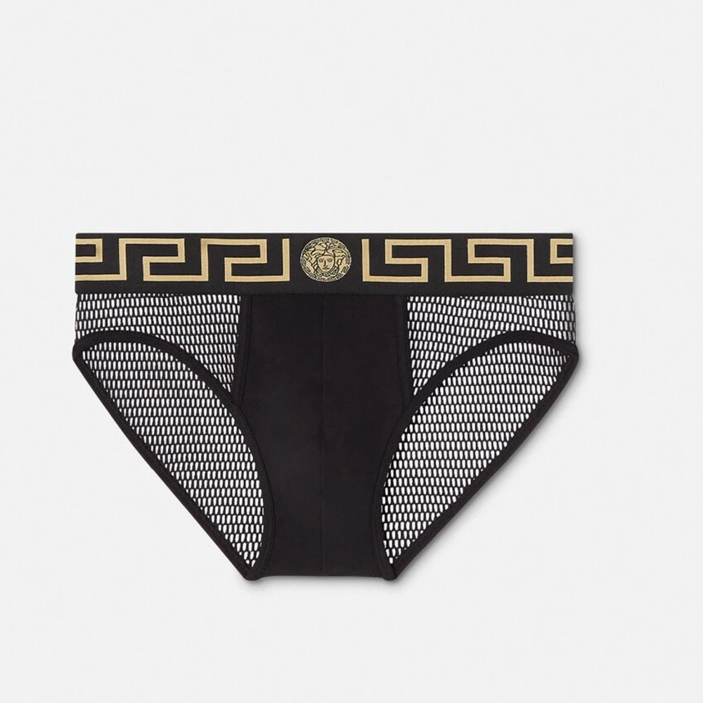 Versace Black and Gold Briefs
